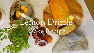 Lemon Drizzle Cake Recipe [upl. by Rialc967]