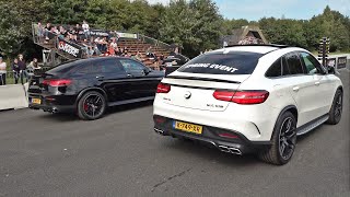 MercedesAMG GLC63 S Coupe vs MercedesAMG GLE 63 S 🔥 [upl. by Osmen170]