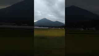 磐越西線 快速あいづ郡山行きから眺めた磐梯山⛰️ 磐越西線 磐梯山 鉄旅 [upl. by Pentheas]