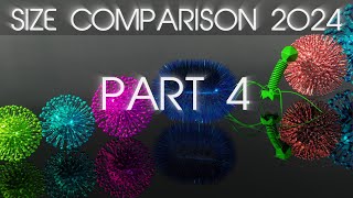 Size Comparison 2024 Part 4 4K 60FPS 3D [upl. by Magnuson]