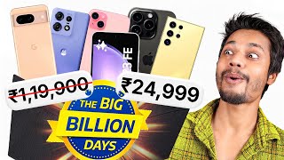 Flipkart Big Billion Day 2024  All iPhoneSamsung Prices in BBD Sale 2024  iPhone 15  ₹4X999 🔥 [upl. by Walford]