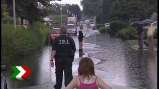 Unwetter zog übers Revier Zahlreiche Einsätze der Feuerwehren [upl. by Rosenstein843]