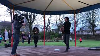 Gary Lightbody acoustic performance in Ward Park [upl. by Soinski]