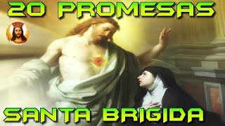 20 DIVINAS PROMESAS DE SANTA BRIGIDA [upl. by Roselba]