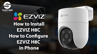 How to Install H8C EZVIZ Camera in phone  How to configure EZVIZ Camera in simple steps [upl. by Kilan744]