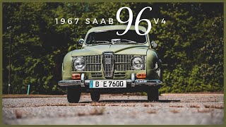 1967 Saab 96 2 Stroke 3 Cylinder  46 HORSEPOWER [upl. by Boleslaw]