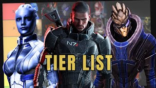 Mass Effect Trilogy  ma Tier List [upl. by Yorgerg]