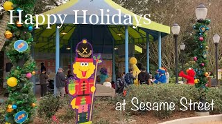 Happy Holidays at Sesame Street at Seaworld Orlando December 22 2023 [upl. by Lari]