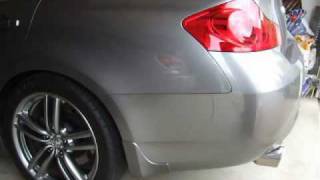 Borla exhaust on 2007 G35 sedan V36 VQ35HR [upl. by Michigan]