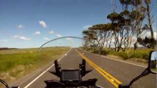 VStrom 1000 2up riding to Cape Reinga NZ March 2012 [upl. by Kalmick]