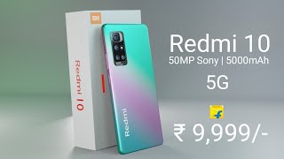 Redmi 10  50MPCamera 5000 MAH Battery 6GB Ram 128GB FHD Display  under 10000 😱 redmi10 [upl. by Dadelos]