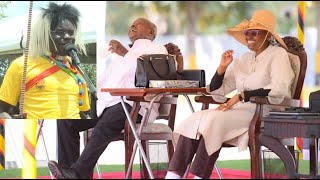 MUSEVENI allows Karamojabased singer to entertain him at Kaweweta Enjoy the vibe and sing along [upl. by Foster]