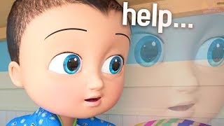 JOHNY JOHNY YES PAPA Strange Nursery Rhyme Videos [upl. by Ylloj225]