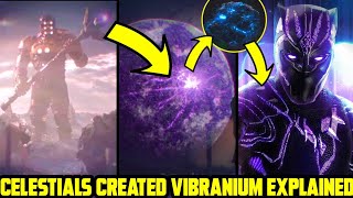 Why Celestials Created Vibranium  Vibranium and Power Stone Connection Explained [upl. by Wallraff]