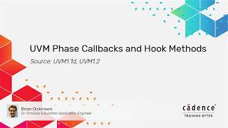 UVM Phase Callbacks and Hook Methods [upl. by Atteynot]