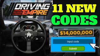 UPD⚠️DRIVING EMPIRE CODES 2024  ROBLOX DRIVING EMPIRE CODES 2024 [upl. by Oinotnaesoj76]