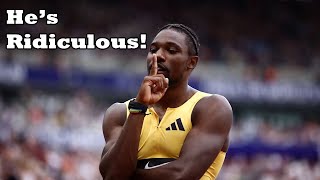 Noah Lyles Just Set a 100m Personal Record [upl. by Juanne132]