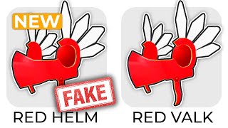 NEW FAKE RED VALKYRIE UNDER 200 ROBUX RED VALK [upl. by Verge]