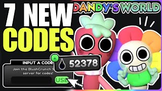 NEW ROBLOX DANDYS WORLD CODES 2024 SEPTEMBER  DANDYS WORLD CODES  DANDYS WORLD CODE [upl. by Tniassuot]