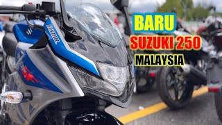 SUZUKI GIXXER SF 250 MALAYSIA [upl. by Nandor811]