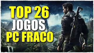 Top 26 Jogos para PC FRACO [upl. by Ayouqat]