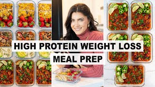 HIGH PROTEIN MEAL PREP  healthy delicious meal prep recipes for the week [upl. by Eiblehs]