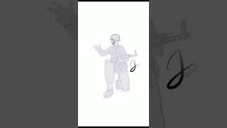 WW2 German 1st SS Division Belgium 1944 TimeLapse art drawing digitalart military ww2 [upl. by Gerti]