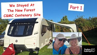 We Stayed At The New Forest CampMC Centenary Site Part 1 [upl. by Harrington65]