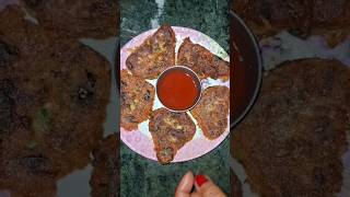 Eggy Aaloo Bread Bites Recipe by my mother food foodpom recipe [upl. by Jorrie]