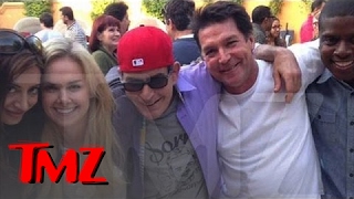 The Good News Theres a Party At Charlie Sheens Yall  TMZ [upl. by Shanahan]