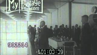 1959 President Eisenhower Visits Air Force Academy [upl. by Ahsinev422]