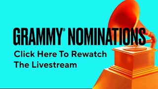 Watch The 2023 GRAMMY Nominations Live [upl. by Yerg]