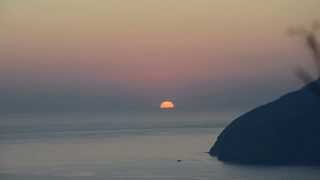 Invito Al Viaggio  Franco Battiato  Manlio Sgalambro  Sole al tramonto da Lipari [upl. by Norbert]