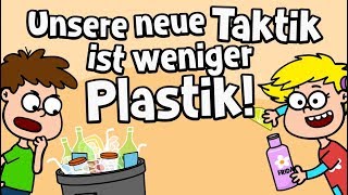 ♪ ♪ Kinderlied Umwelt  Unsere neue Taktik ist weniger Plastik  Hurra Kinderlieder [upl. by Knowlton]