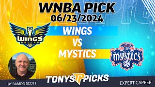 Dallas Wings vs Washington Mystics 62324 WNBA Picks amp Predictions by Ramon Scott [upl. by Lazare860]