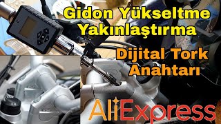 Gidon Yükseltme Aparatı Digital Tork Anahtarı Aliexpress Siparişim [upl. by Tisha]