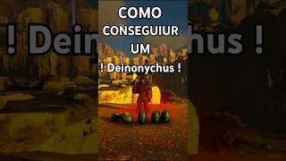 COMO DOMAR O DEINONYCHUS  ARK Survival Evolved [upl. by Anirbes365]