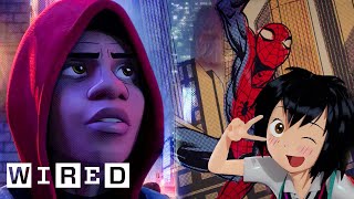 How Animators Created the SpiderVerse  WIRED [upl. by Wie579]