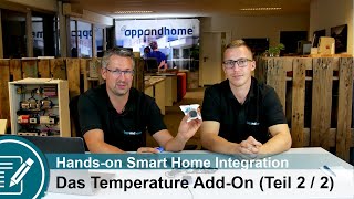 Perfekt Temperatur messen die Smart Home Integration des Shelly 1PM  Temperature AddOn Teil 22 [upl. by Haem]