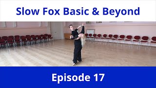 Slow Foxtrot  Double Natural Spin Outside Spin and Hover Finish [upl. by Ingeberg]