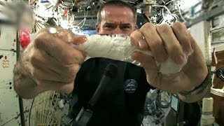 Wet Washcloth in Space  Outrageous Acts of Science [upl. by Kovar]