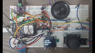 ESP32 I2S voice memo recorder with azure powered speechtotext and language translation [upl. by Yot195]