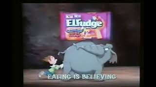 New Keebler EL Fudge Peanut Butter Double Stuffed Sandwich Cookies Commercial 2004 [upl. by Otilrac391]