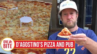 Barstool Pizza Review  DAgostinos Pizza and Pub Chicago IL [upl. by Bazil]