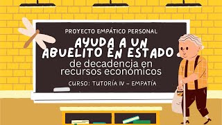 Tutoría IV Empatía Examen Parcial Proyecto empático Personal [upl. by Newfeld372]