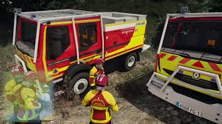 GTALSPDFR49171 une chaude nuit pour la securite civile [upl. by Cleopatra]