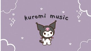 👻kuromi themed music sanrio aesthetic music to study chill clean feel good [upl. by Ferullo]