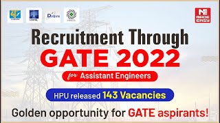 Haryana Power Utilities  Recruitment of Assistant Engineers through GATE 2022  JOB BOX  MADE EASY [upl. by Farhi916]