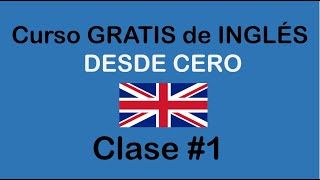 Clase 1 de INGLÉS BÁSICO  SOY MIGUEL IDIOMAS [upl. by Iaoh]