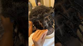 Two Strand Twist On Very Short Hair itzztipp braidsbytipp shorthair fyp fy youtubeshorts [upl. by Ahsinan]